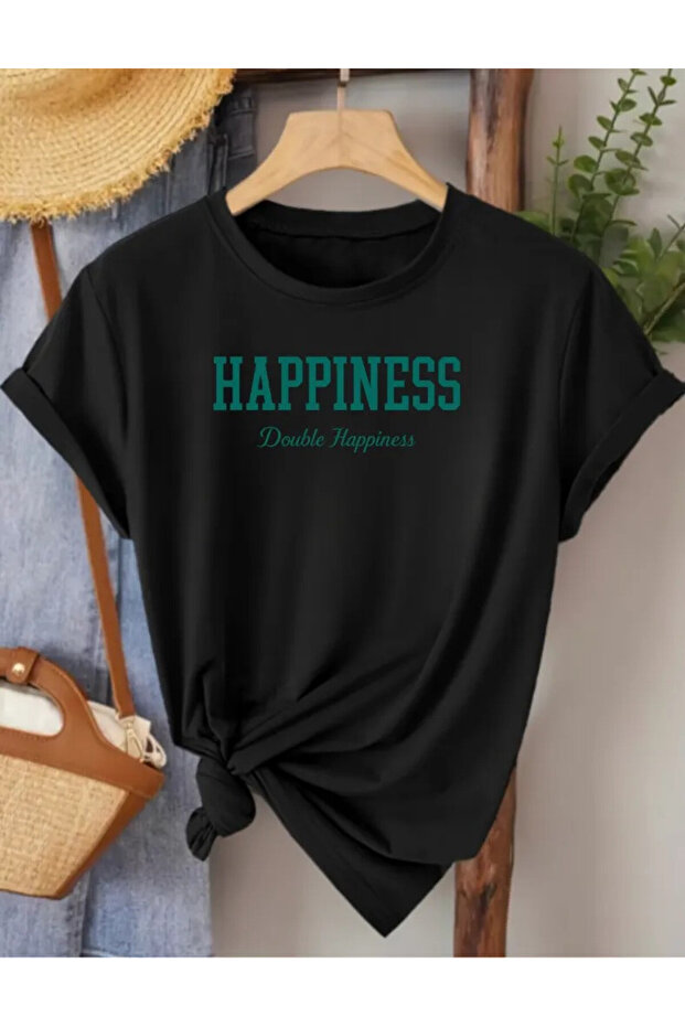 Unisex Crew Neck Oversize Cotton T-Shirt