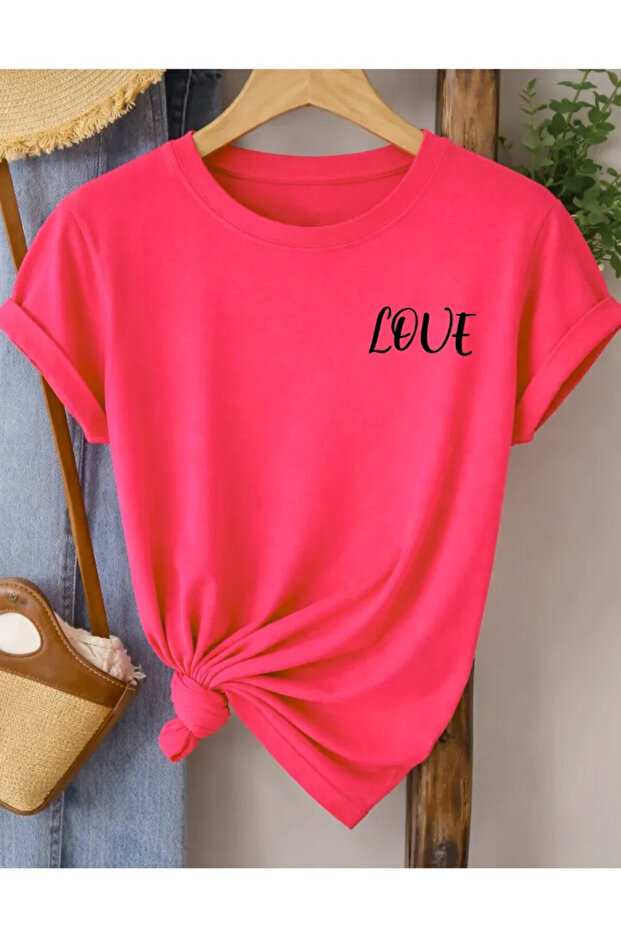 Unisex Crew Neck Oversize Cotton T-Shirt