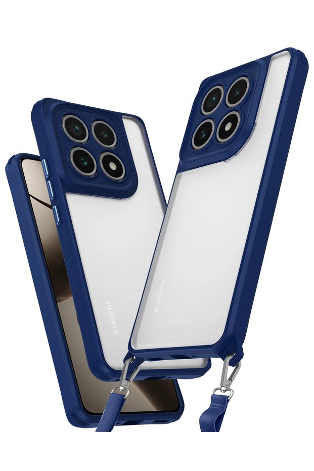 Zengemtx Mi 14t Case Penta Silicone Case (224715) - Navy Blue
