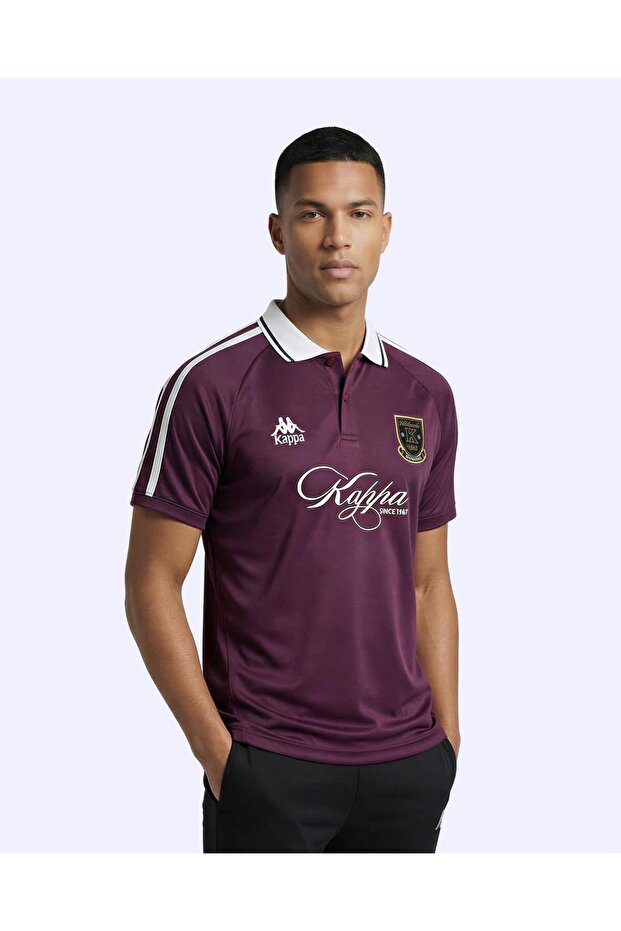 Kapio Polo Erkek Mor Regular Forma - 3