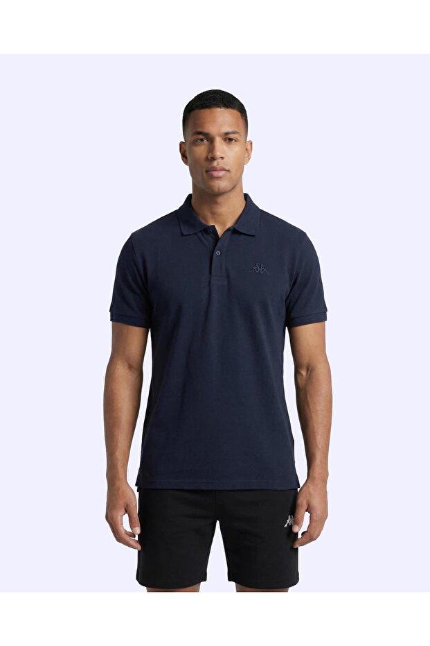 Fausto Men's Dark Tone Regular Polo Neck T-Shirt