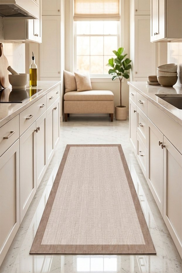Digital Printing Four Seasons Non-Slip Base Washable Cutting Hallway Kitchen Room Runner Carpet