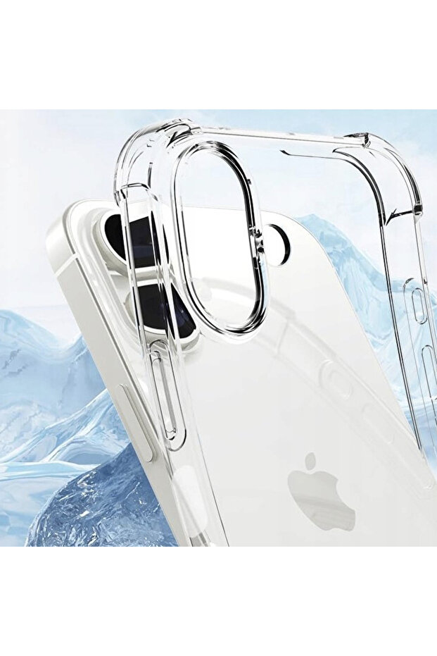 Case for iPhone 16 Plus, Techsuit, TPU, Transparent - 5