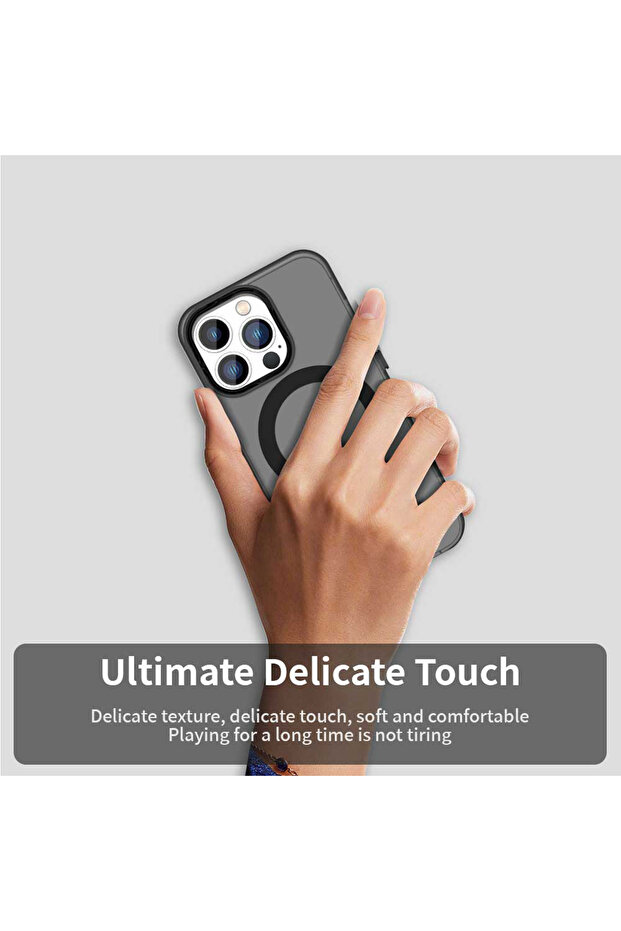 Case for iPhone 12 Pro Max, Techsuit, TPU, Black - 4