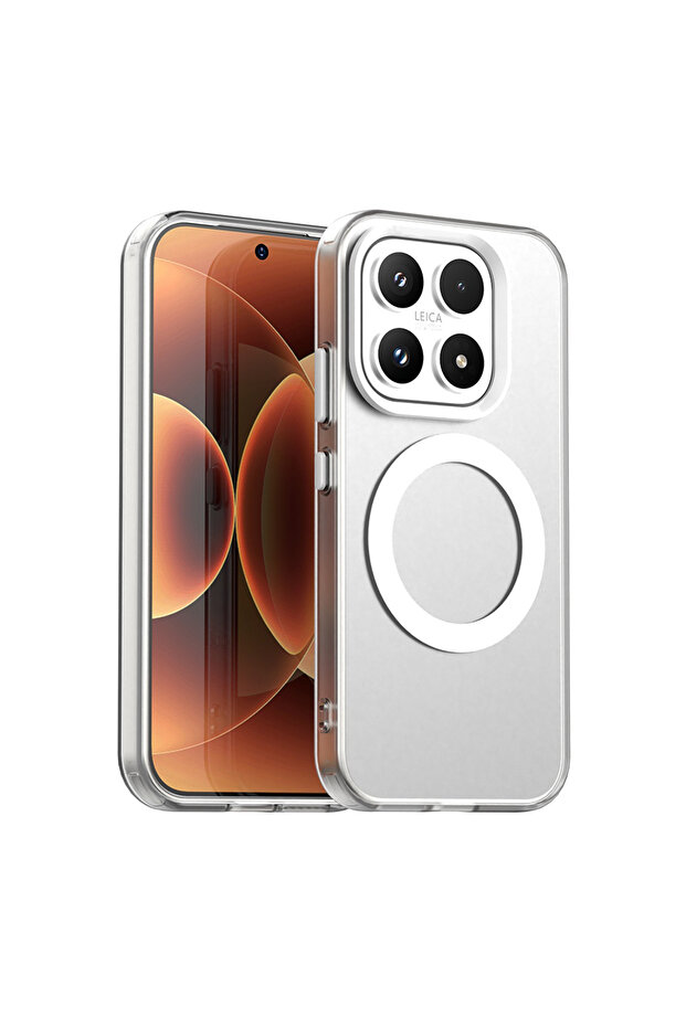 Case for Xiaomi 17, CandyCase MagSafe, shockproof, white