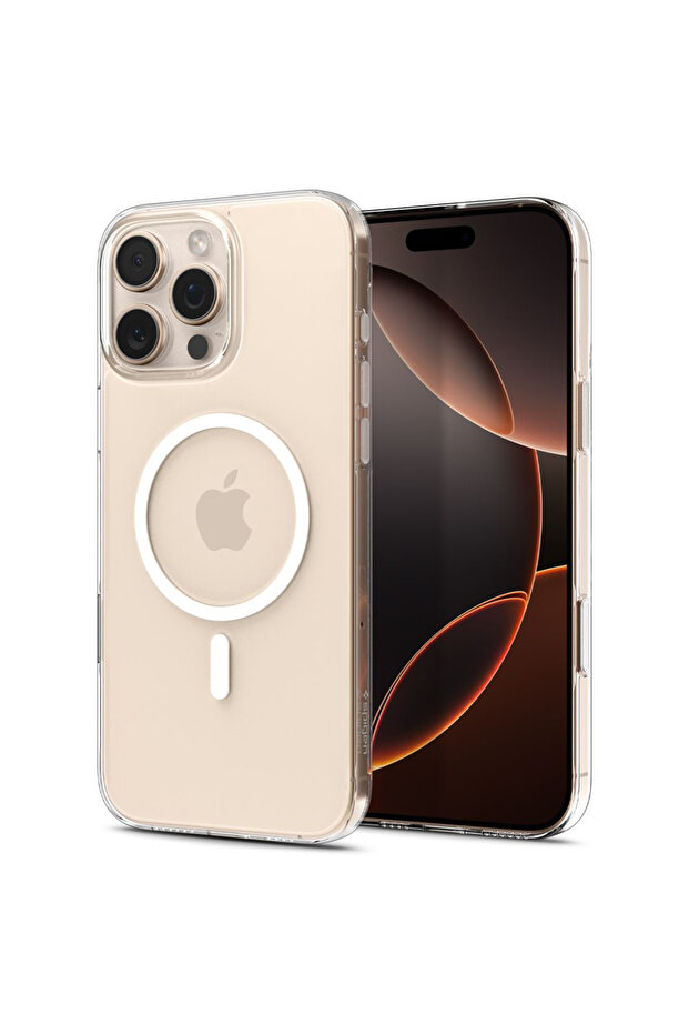 Case for iPhone 16 Pro, Spigen, Polycarbonate, Transparent - 2