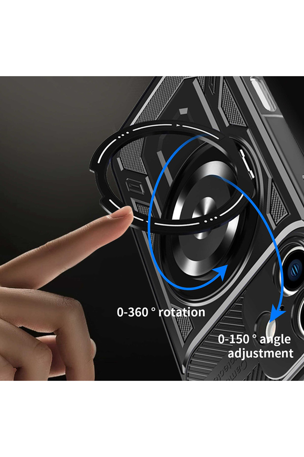 Case for iPhone 16 Plus, Techsuit, TPU, Purple - 6