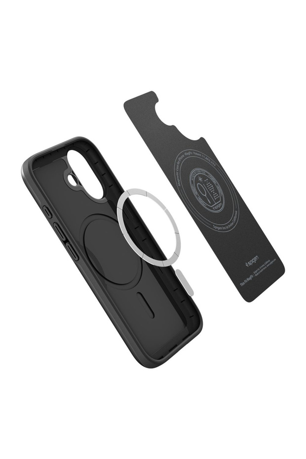 Case for iPhone 17, Spigen, Polycarbonate, Black - 6