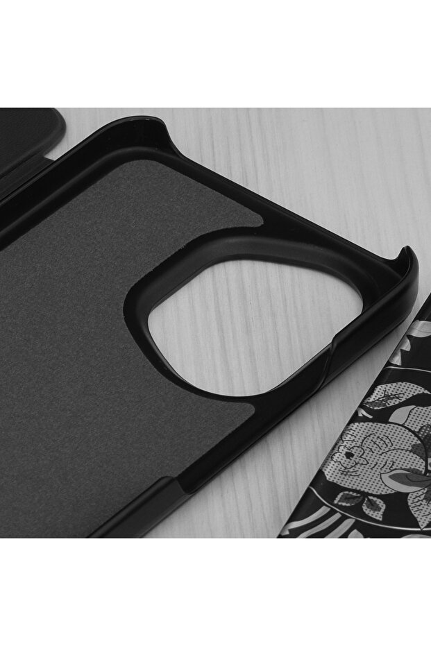 Case for Honor 400, Techsuit, PU, ​​Black - 3
