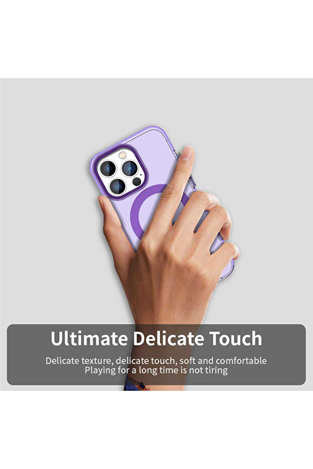 iPhone 14 Pro Case, Techsuit, TPU, Purple - 4