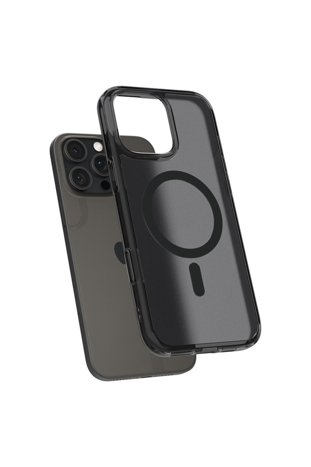Case for iPhone 16 Pro Max, Spigen, Silicone, Gray - 6