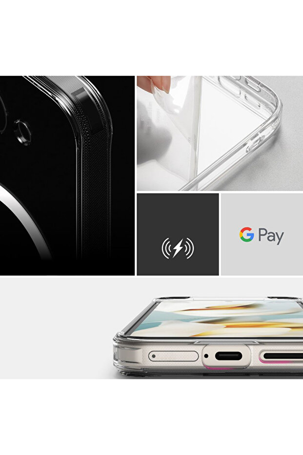 Case for Google Pixel 9a, Ringke, TPU, Transparent - 6