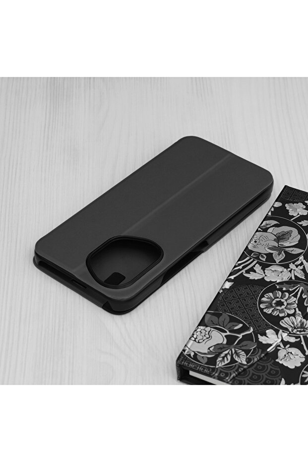 Case for Honor 400, Techsuit, PU, ​​Black - 2