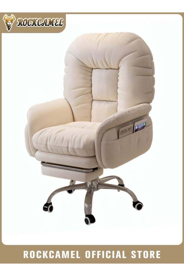 Ergonomic Computer Chair with Footrest, Gaming Chair with Multi-Angle Recline