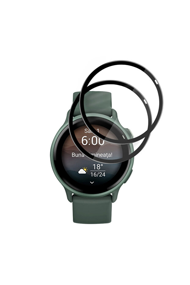Garmin Watch Case, Techsuit, Plastic, Black - 2