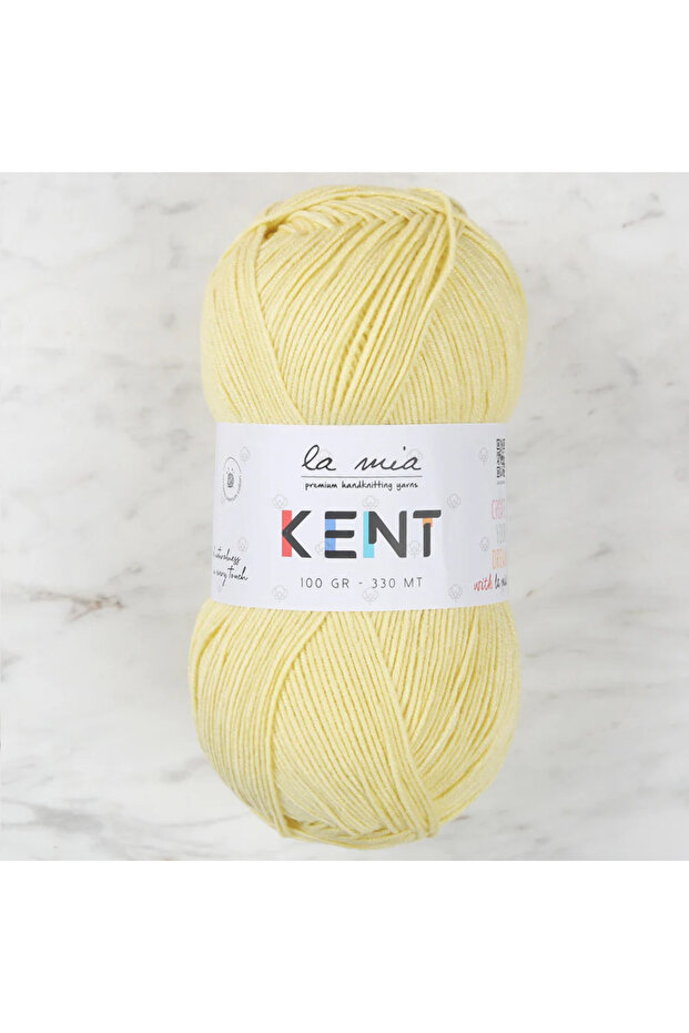 La Mia Kent Yellow Hand Knitting Lanyard - L043