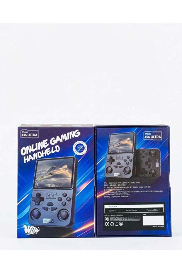WOW J36 Ultra Retro Handheld Gaming Console - 3.5-inch IPS HD Screen, Octa-Core Processor, 5G WiFi &