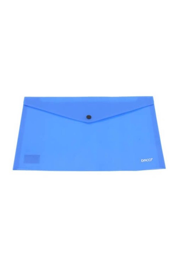 Plastic folder with clip A3 - blue