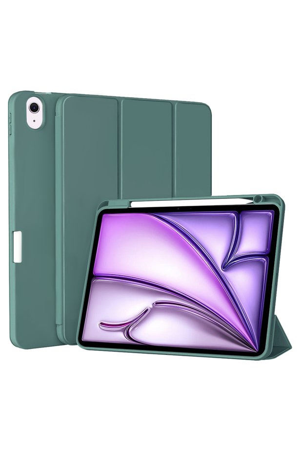 iPad Air 11 inch tablet case, Techsuit, Clamshell Case, Green