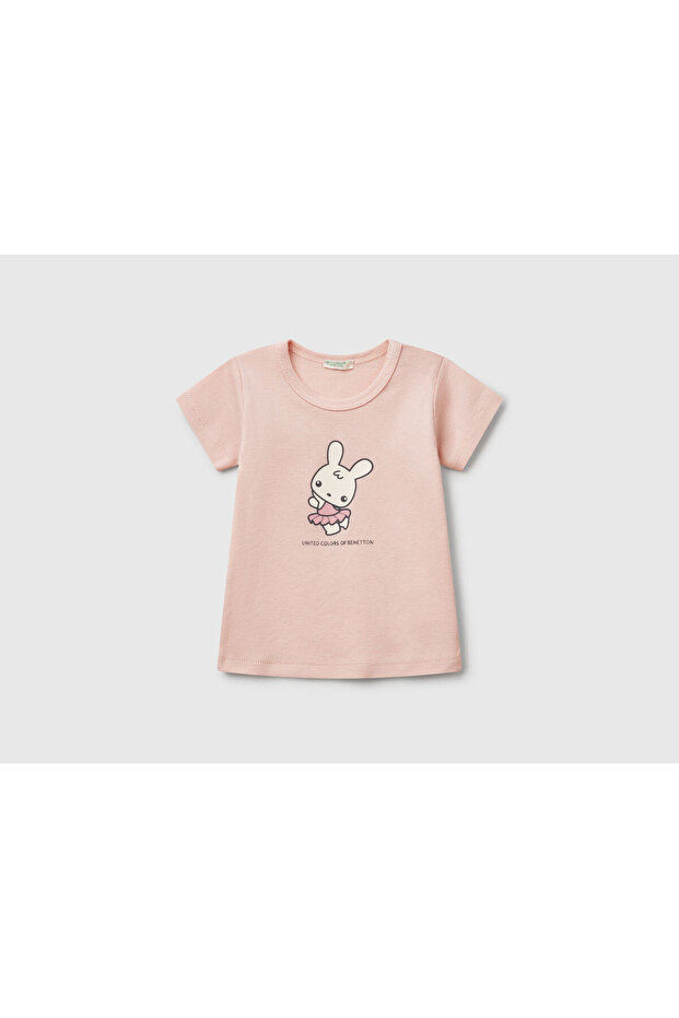 3I9Wa1062 Baby Girl Short Sleeve Badi
