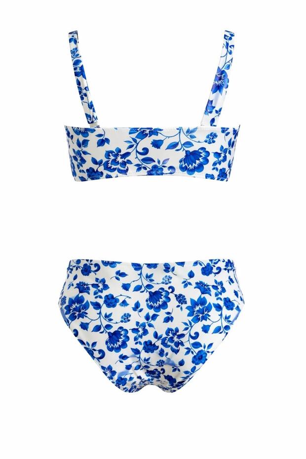 One Shoulder Ring Bikini Set - 5
