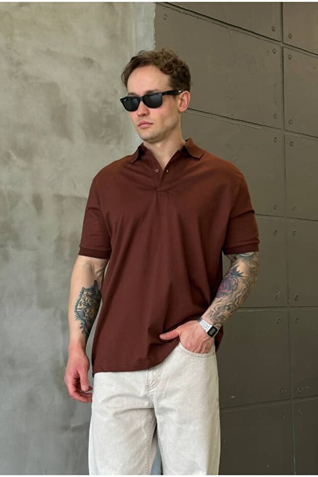 Basic Premium Polo Collar T-Shirt - 2