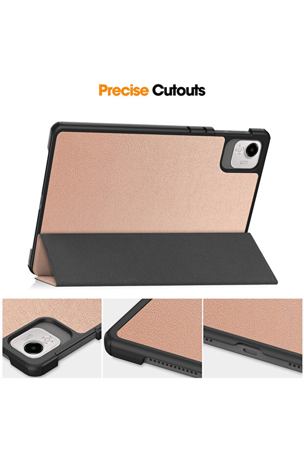 Honor Pad X8 Pro tablet case, Techsuit, Clamshell Case, Gold - 4
