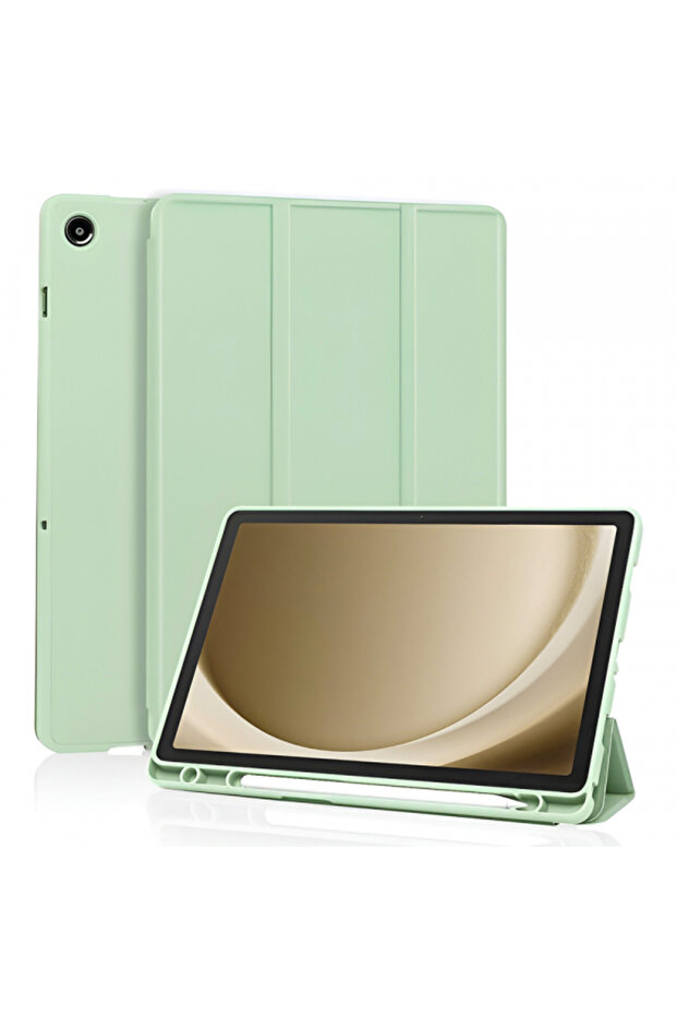 Husa pentru tableta Galaxy Tab A9 Plus, Techsuit, Clamshell Case, Green - 1