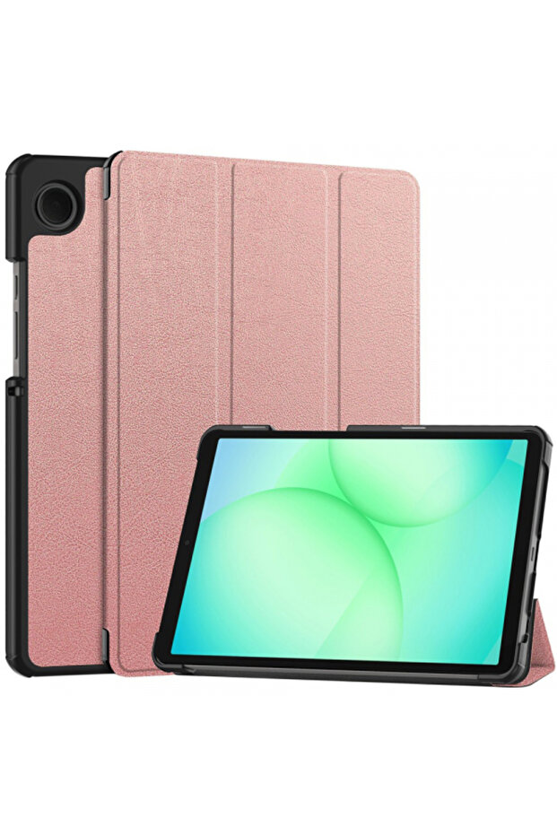 Galaxy Tab A9 tablet case, Techsuit, Clamshell Case, Pink - 1