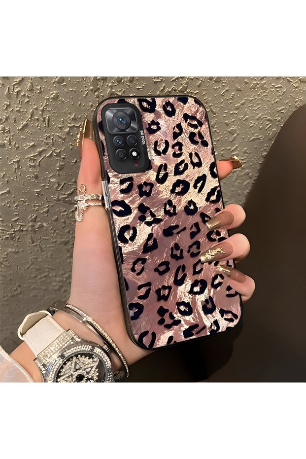 Redmi Note 11 Pro 4G/5G Compatible Leopard Pattern Shock-Resistant Protective Phone Case