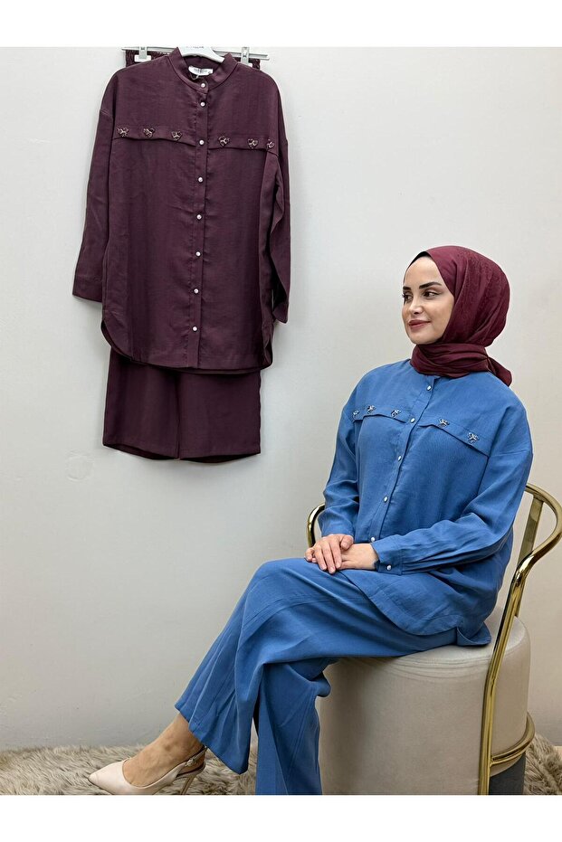 Buttoned double set - 5