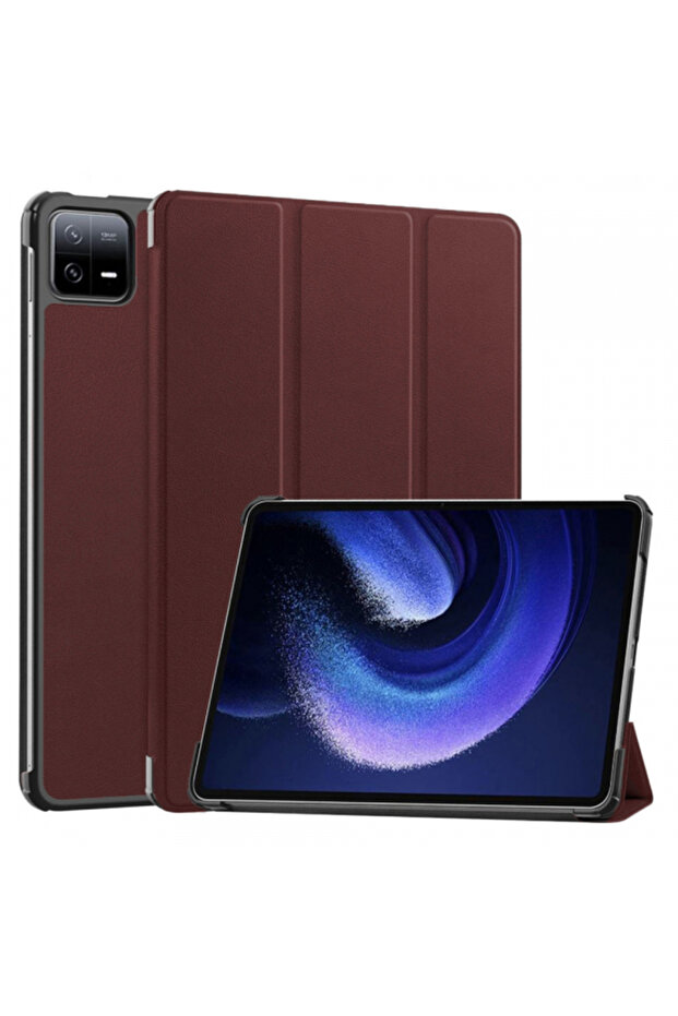 Husa pentru tableta Mi Pad 6, Techsuit, Clamshell Case, Black
