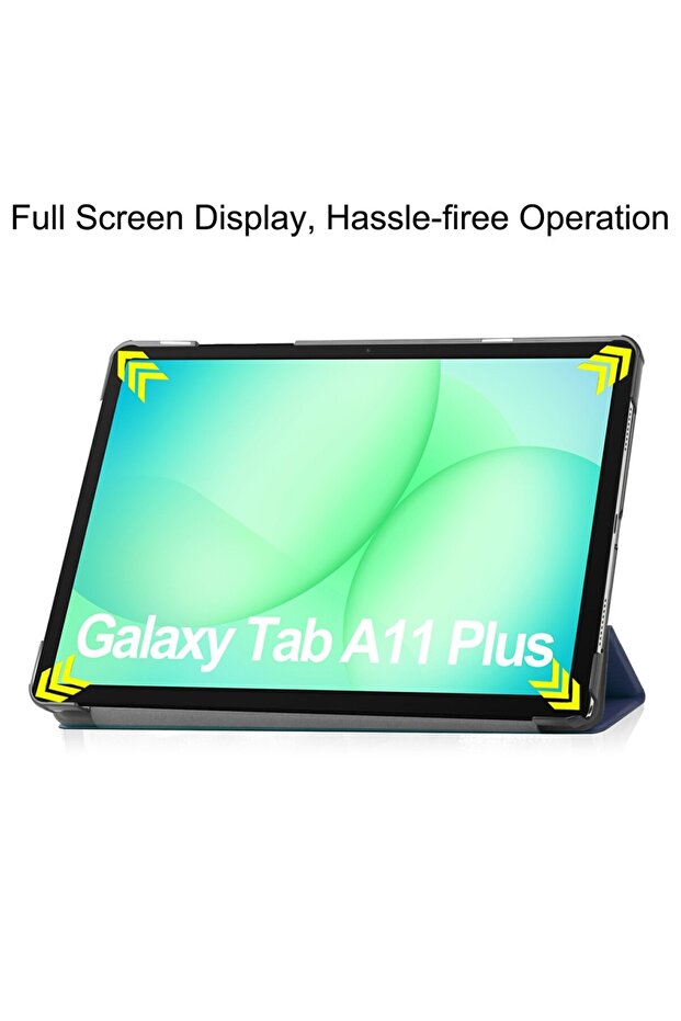 Husa pentru tableta Galaxy Tab A9 Plus, Techsuit, Clamshell Case, Blue - 6