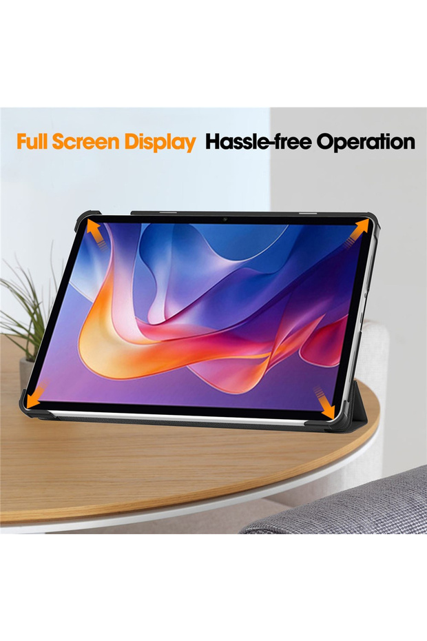 Husa pentru tableta Redmi Pad, Techsuit, Clamshell Case, Red - 6