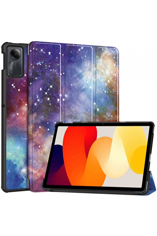 Θήκη tablet Redmi Pad, Techsuit, Θήκη Clamshell, Πολύχρωμη - 1