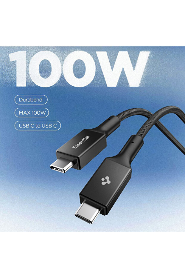 - Data Cable Essential Eb10015cc (Aca10421) - Fast Charging, USB-C, 100W, 5Gbps, E-Marker - 6