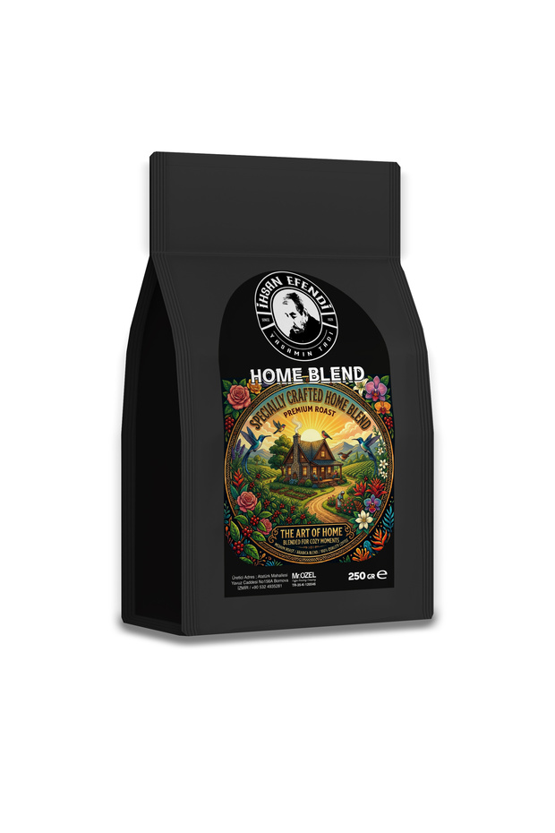 Home Blend Filter Coffee 250 Gr - Special Blend with a Taste of Home Warmth