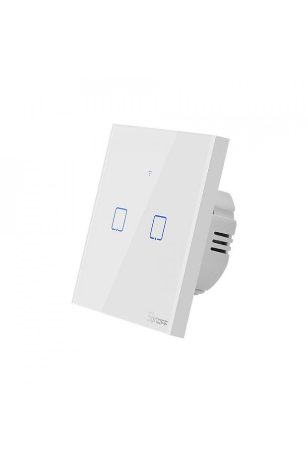 T0EU2C-TX Comutator tactil inteligent WiFi simplu