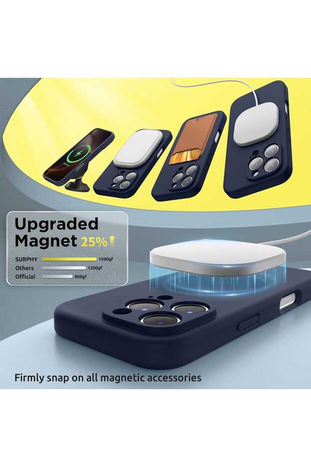 iPhone 16 Pro Magsafe Silicon Case - 2