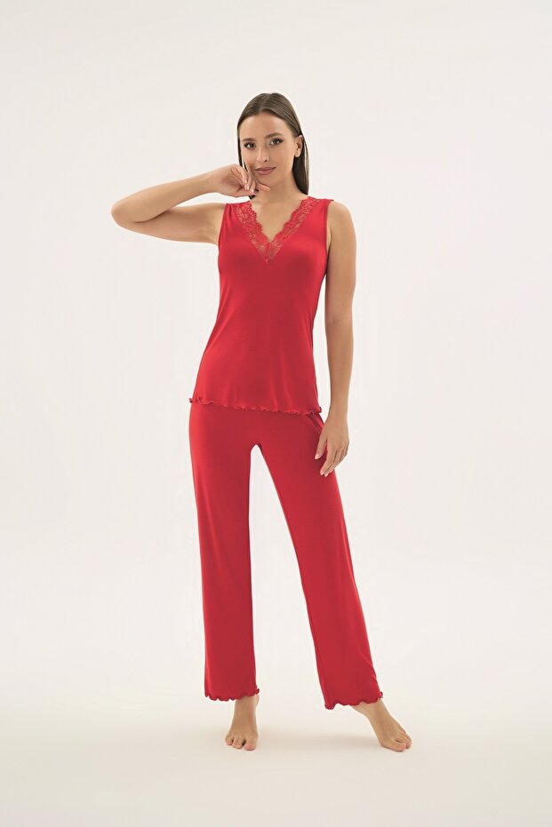 17434 Pijama de damă tip kimono - 2