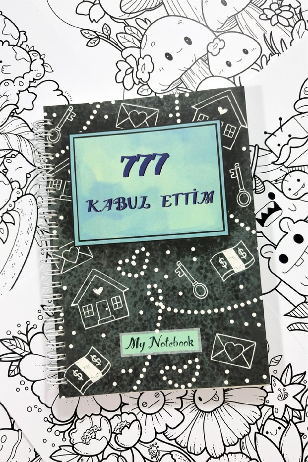 777 I Agreed A5 Size 64 Sheets Dotted Thick Cover Spiral Notebook Notebook