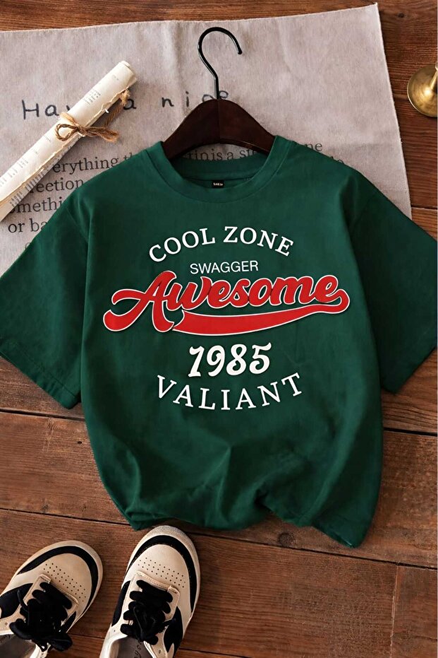 Awesome Printed Unisex Children's T-Shirt 5Gh5