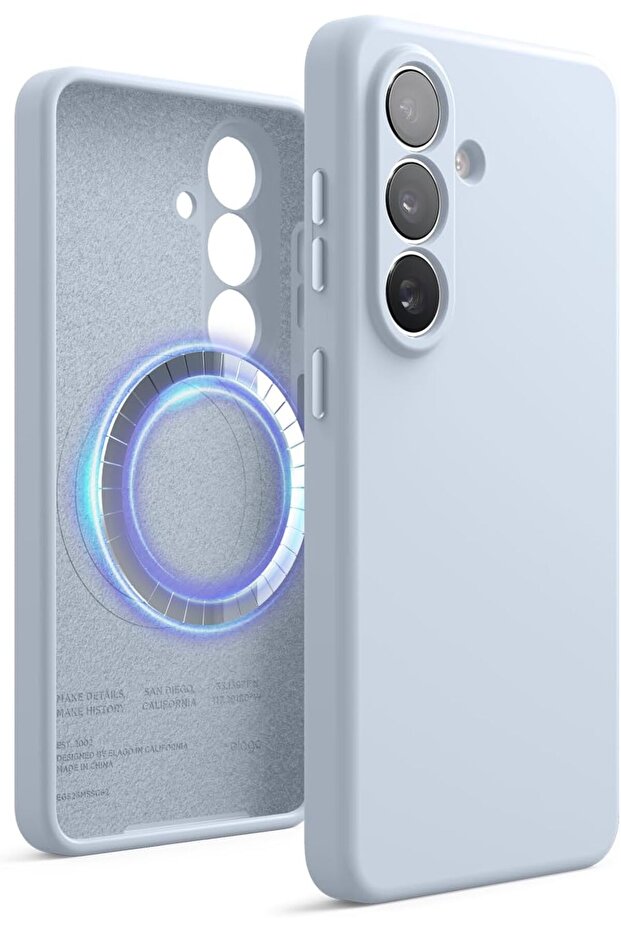 Magnetic Liquid Silicone for Samsung Galaxy S26 (2026) case cover with MagSafe Shockproof