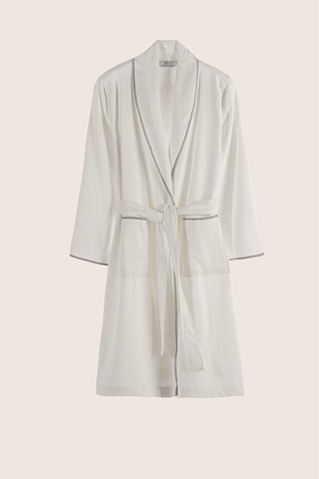 Dolce Bambu Bathrobe Set Blue - 2