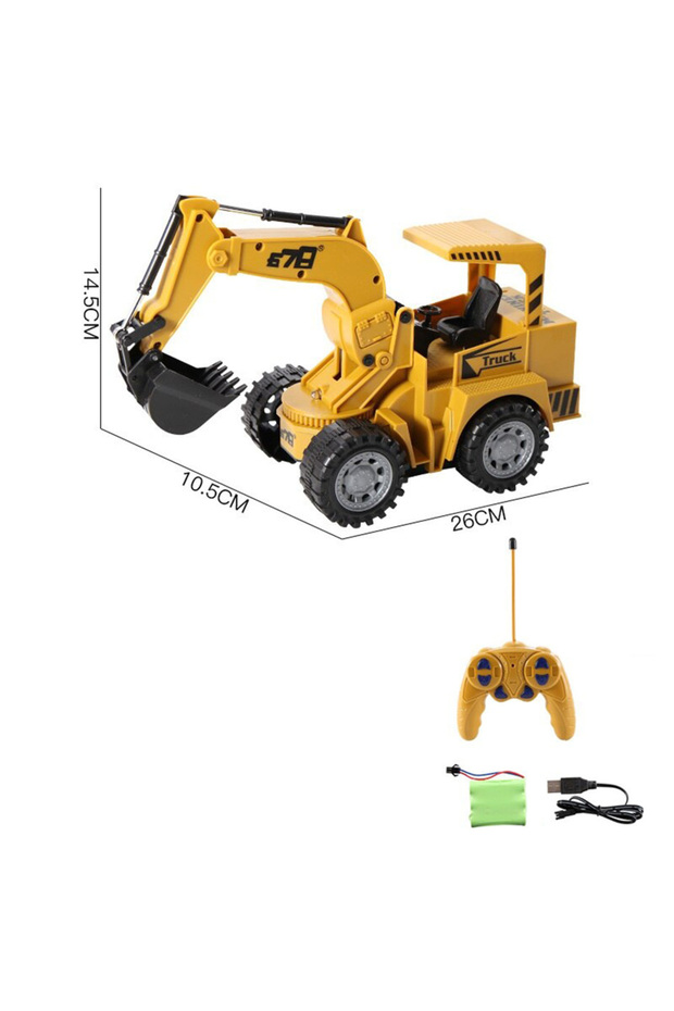 Remote control excavator, Suncon, 1:18 - 1
