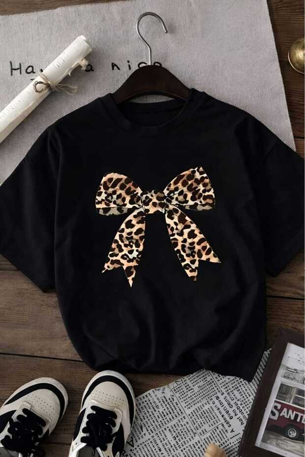 Ribbon Printed Unisex Children's T-Shirt 8Gh1
