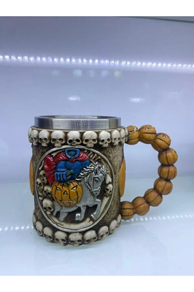 Pumpkin Steel Mug Cup Code 220028 - 1