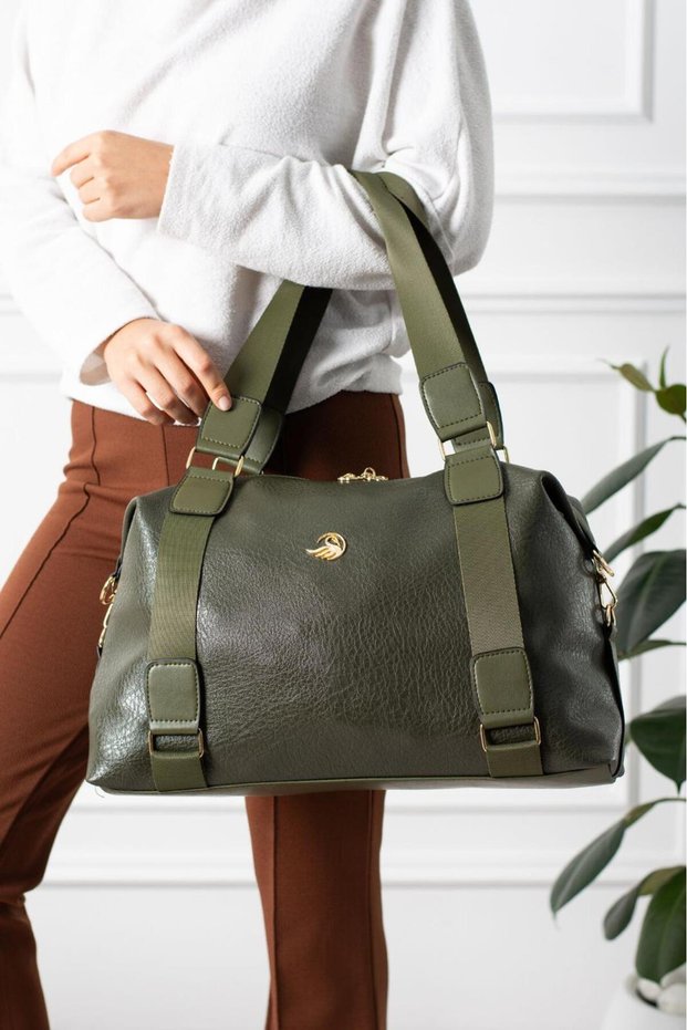 Women's Soft Faux Leather Casual Hand and Shoulder Bag
