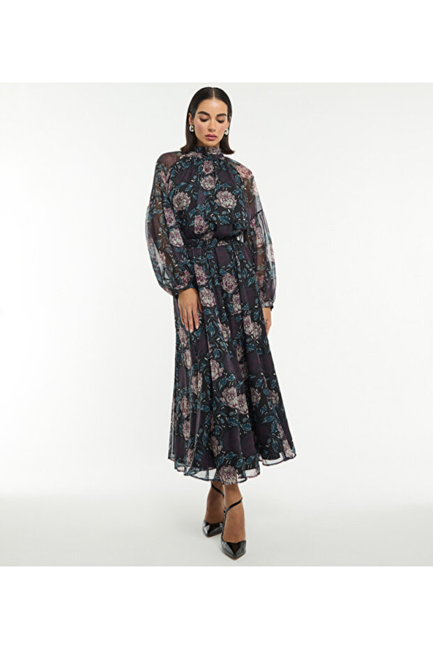 Multicolor Printed Women Skirt