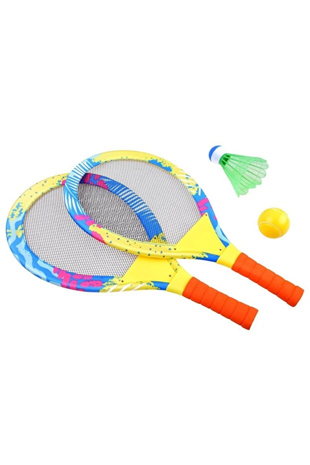 Set de 2 rachete de plajă, multicolore - 2